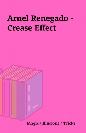 Arnel Renegado – Crease Effect