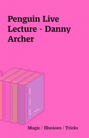 Penguin Live Lecture – Danny Archer