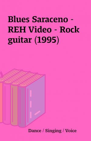 Blues Saraceno – REH Video – Rock guitar (1995)