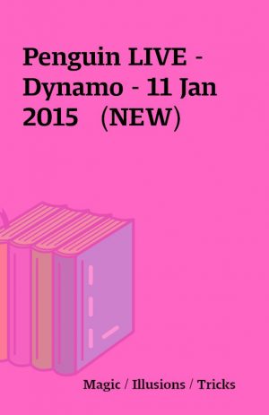 Penguin LIVE – Dynamo – 11 Jan 2015   (NEW)