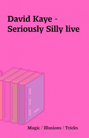 David Kaye – Seriously Silly live