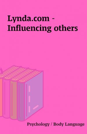 Lynda.com – Influencing others