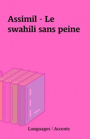 Assimil – Le swahili sans peine