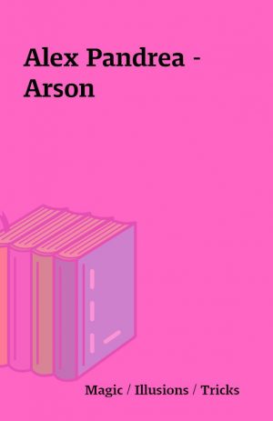 Alex Pandrea – Arson