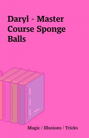 Daryl – Master Course Sponge Balls