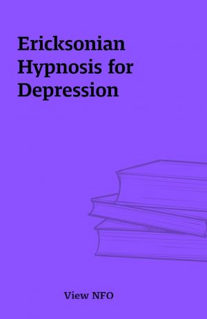 Ericksonian Hypnosis for Depression