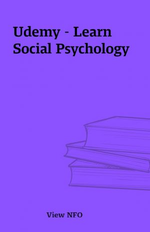 Udemy – Learn Social Psychology