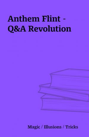 Anthem Flint –  Q&A Revolution