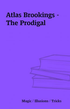 Atlas Brookings – The Prodigal