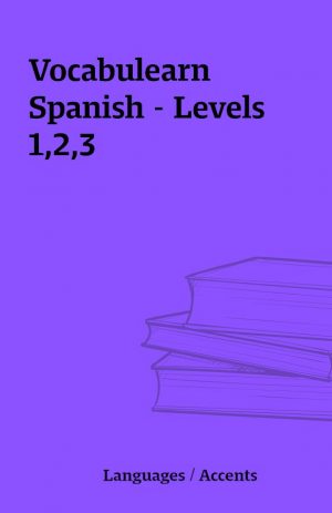 Vocabulearn Spanish – Levels 1,2,3