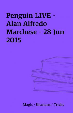 Penguin LIVE – Alan Alfredo Marchese – 28 Jun 2015