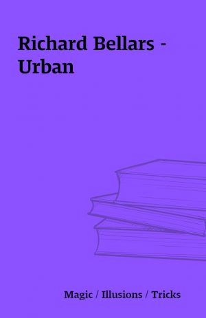 Richard Bellars – Urban