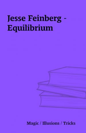 Jesse Feinberg – Equilibrium