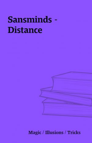 Sansminds – Distance