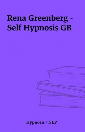 Rena Greenberg – Self Hypnosis GB