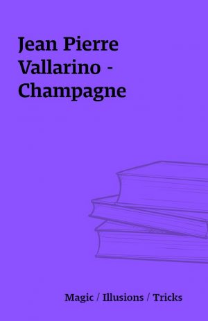 Jean Pierre Vallarino – Champagne