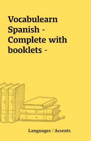 Vocabulearn Spanish – Complete with booklets –