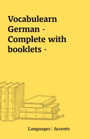 Vocabulearn German – Complete with booklets –